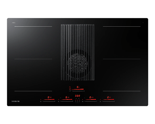[NZ84T9747VK/UR] Inductievacuümkookplaat, 83 cm, 536 m3/u, Double Flex Zone, Recyclingsysteem